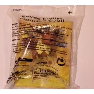 Pokemon Tommy Eevee  Toys R Us. Promo Figure Factory Sealed. 2017  (K)